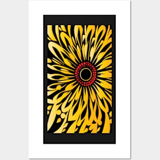 Yellow Flower Posters and Art